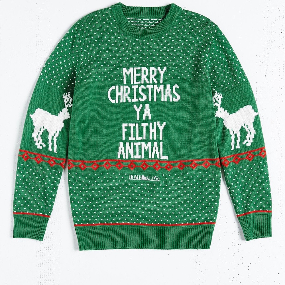 URBAN OUTFITTERS Home Alone Christmas Sweater